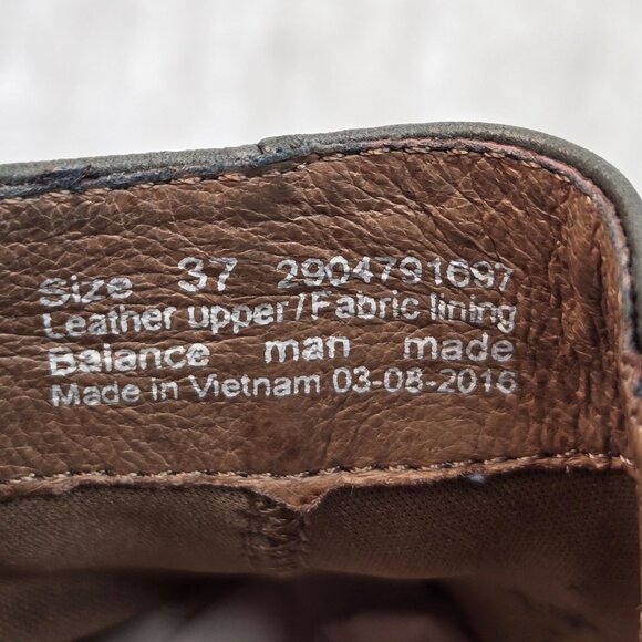 Dansko Ankle Boots Gray Leather Preppy Minimalist Western Chelsea Comfort Bootie - Picture 8 of 13